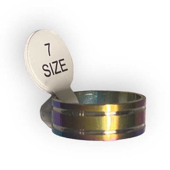 Stainless Steel Metallic Fashion Rings - Picture 5 of 9